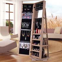 Dressing Mirror From The Best Ping Agent Yoycart Rotating Body Mirror Cloakroom Floor Modern Simple Dressing Jewelry Storage Locker