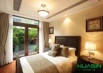 Huaxing Wood Broken Bridge Aluminum Alloy Doors and Windows Seal Balcony Sound Insulation Window Insulation Bedroom Window Custom Glass Window