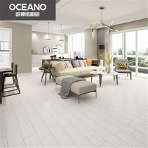 Orshino tile Carson 3 generation living room dining room bedroom wood grain tile wall tile balcony floor tile EMK03060 A