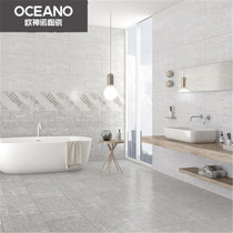 Orshino tile Green Modern Simple Kitchen Glazed Wall Tiles Toilet Floor Tiles Non-Slip Porcelain YL714DP