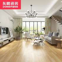 Dongpeng ceramic tile camphor wood antique wood tile wood grain tile living room wood grain tile floor tiles imitation wood Wood Wood Flooring stores