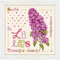 Lili Floral Cross Embroidery Redrawing Paper Source File XSD