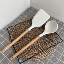 (Good-looking shovel) Japanese silicone shovel is durable and does not hurt the pot spatula with non-stick pan is very good for household use