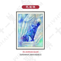 (Mounted) Design Master Award Tong Tong (Dunhuang-Rain) Limited Edition Painting