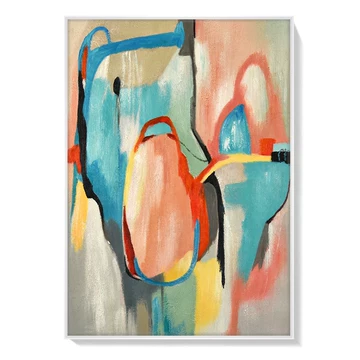 抽象油彩画 小型 现代抽象艺术油画-现代抽象艺术油画促销价格、现代抽象艺术油画品牌- 淘宝