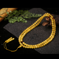 Diameter approx. 8mm wax Buddha bead hand string 108 Buddha bead rosary beads