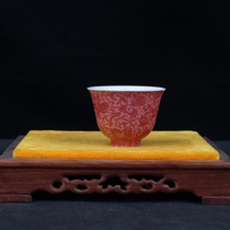 Jingdezhen 1970-1972 Jianguo Porcelain Factory Grab Flower Cup Gift Collection Jiapin A41