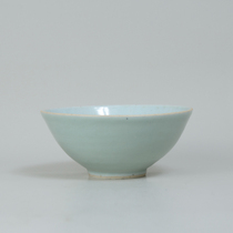 Overseas Reflow (old and certified with certificate) Bean green glaze bowl (23)