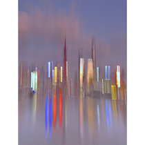 (Bottom price immediately shot) China Photo Association Liu Bingyuan Bund Tremolo decorated living room office