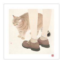 Chinese Artists Association member of the China Cat decorated limited edition