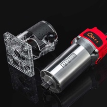 Dust-free saw woodworking small portable 90-degree v-shaped knife Woodworking milling cutter trimming machine knife head aluminum-plastic board slotting 