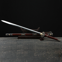 The Golden Silver Tang Sword (octafacial patterned steel acid branch wood) Provincial artificial beauty master Ji Satoshi unopened
