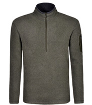 Mens outdoor catch suede hooded sweatshirt with velvety jacket thick and warm.