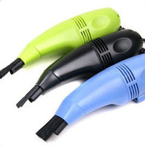 Notebook mini USB vacuum cleaner keyboard brush two kinds of suction nozzle speed adjustment lighting