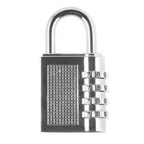 (Lock King) Extra-large all-metal door padlock gate code lock 4-digit password lock 4-digit password