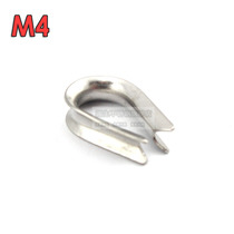 Source of stainless steel 304 stainless steel collar boast chicken heart ring wire rope Chuck accessories M4