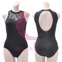 Export brand ballet dance gymnastics fitness practice uniform 3-color adult one-piece suit clearance treatment AL0186
