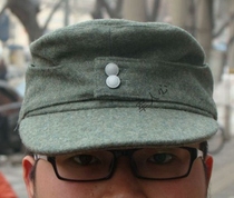 WWII German mountain hat German soldiers Son Cap Pure Woolen Fabric Green