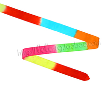 Rayon ~ rhythmic gymnastics Ribbon ~ Multicolor Multicolor RG Ribbon