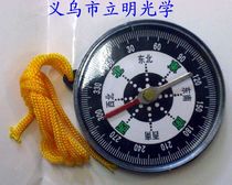 G55 plastic with lanyard Chinese compass English finger needle children student teaching aids outdoor toys