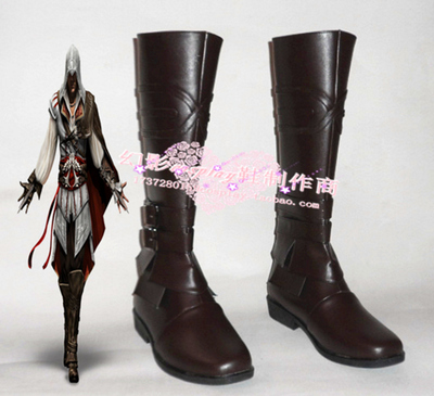 Bhiner Cosplay Ezio Auditore Da Firenze cosplay shoes