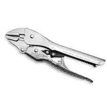 Shengda tool quick self-locking flat nozzle big force pliers fixed pliers large opening adjustment labor-saving pliers