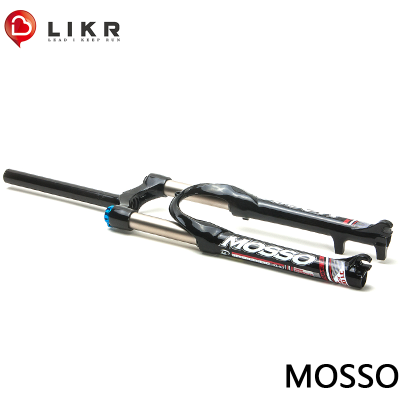 MOSSO Mountain Bike Oil Spring Fork Aluminum Alloy Shock Absorption Plate Shoulder-controlled Oil Spring Fork 300LC