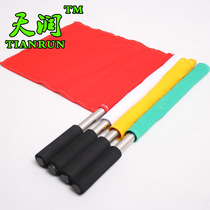 Tianrun password flag referee patrol flag football flag bearer flag corner flag border referee flag Red Yellow White green signal flag