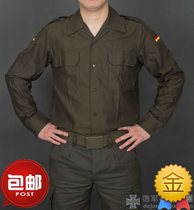 ◆ German Army Online Double Crown Shop ◆ New original military version BW West German Long Sleeve Shirt