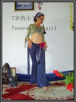 Belly dance tribal pants flared pants new elastic cotton hanging belt pointed small ya private development AJ43