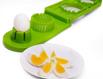 Stainless Steel Multifunctional Egg Cutter Kitchen Cut Egg Peaked Slicing Slicer Kitchen Supplies