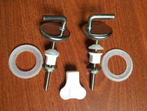 Urea-formaldehyde resin toilet cover hinge screw cover connection screw brand universal accessories toilet parts