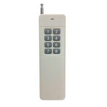High power 3000 m 8 key transmitter handle remote control 2264 chip 315m factory direct send battery