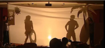Shadow cloth support Rod shadow dance cloth silhouette cloth background frame hand support Rod telescopic rod 2 6 meters 2 sets