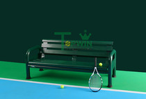 Aluminum alloy tennis court lounge chair Lounge chair Outdoor lounge chair Garden chair with armrest seat TW-068
