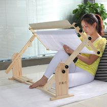 Multi-functional three-use widened large cross stitch embroidery frame adjustable table vertical desktop size universal