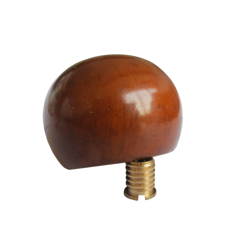 Photography of Mountaineering Cane Accessories Single-horned Mountaineering Cane Solid Wood Round-Headed Cotton Sleeve Handle 3/8 Turn 1/4-inch Screw