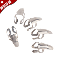 Alice AP-MS Folk Guitar Finger Cover Stainless Steel Metal Finger Cover Finger Play Guitar Serie Finger Cover