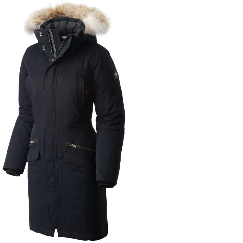 Sorel / ice bear winter warm thick long hooded goose down jacket female American direct mail 1640611