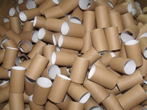 Yiwu manufacturer specialties to customize various diameter thickness and length and color kraft paper tube screw protective cover