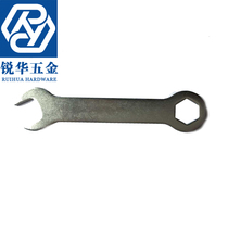 Ruihua furniture household ultra-thin simple external hexagonal opening wrench 10mm Overfire can be customized processing