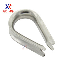 Xinran 304 stainless steel collar chicken heart ring Boast triangle ring Wire rope collar M14