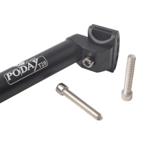 Stainless steel bicycle mountain bike folding car BMX road car single nail seat tube seat pole seat pole seat screw
