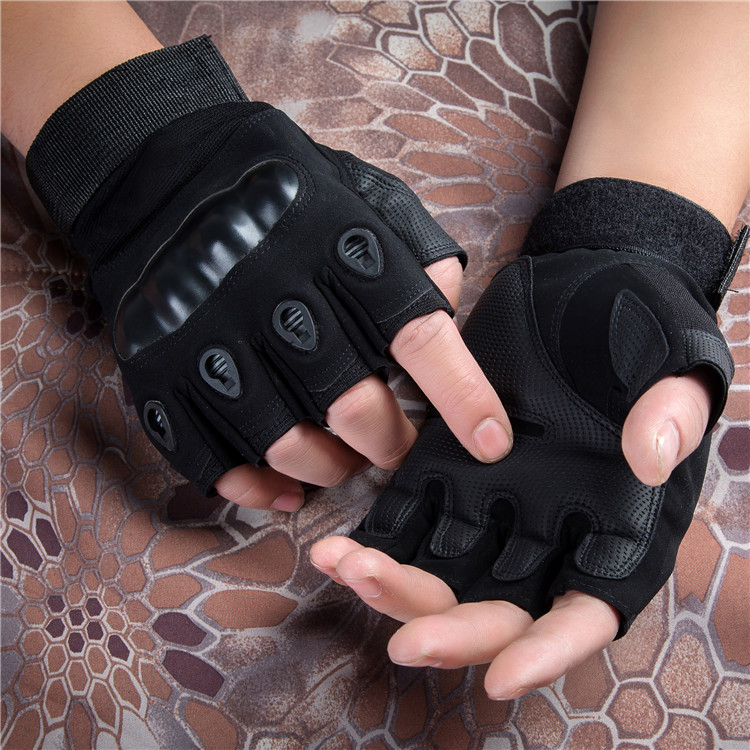 Special Forces Male Tactical Gloves CS Field Outdoor Army Fans Non-slip Summer Half Fingers Anti-scratch combat gloves