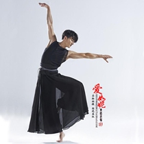 Classical dance performance costumes Chinese style mens opening dance drum performance costume Huang Xuan same dance costume