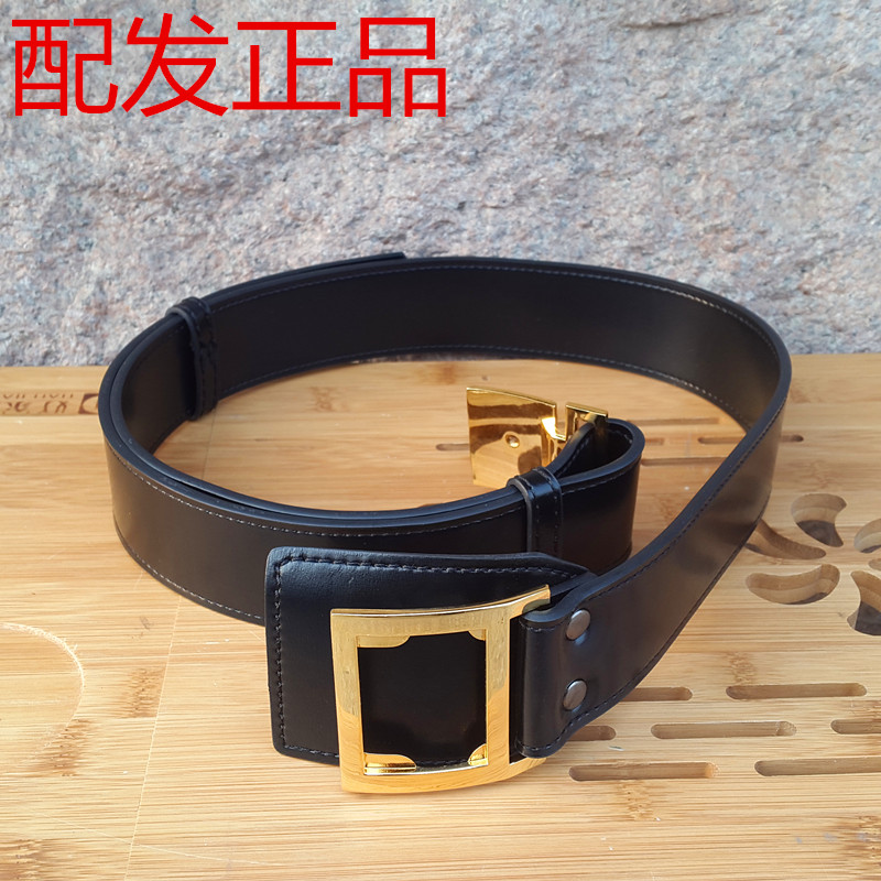 Distribution of genuine Q07 external waistband formal dress external waistband armed belt black belt type training belt