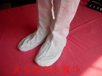  Wudang Taoist socks Cloud socks Taoist disciples Taoist martial arts practice performance meditation socks ten square shoes pure cotton socks opera