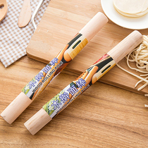 Kitchen solid wood rolling pin non-stick wooden noodle stick baking tool small Rolling Pin rolling noodle stick rolling noodle stick