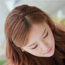 Korean hair accessories Hot recommended choking little pepper pigtail Hair band Hair rope Hair band Hair braided