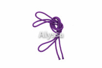 Alyssa professional art gymnastics rope Advanced Hemp monochrome-light purple